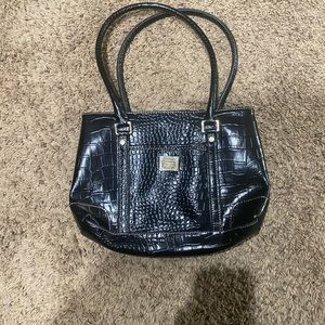 Liz Claiborne Black leather purse